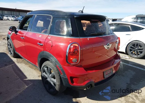 2014 Mini Countryman Cooper S из США, поврежденный, VIN WMWZC3C55EWT00996